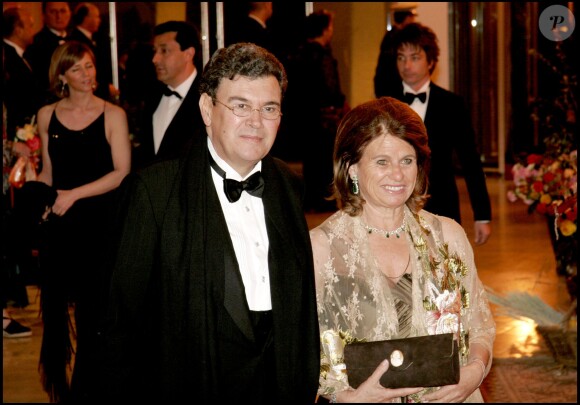 Michel Pastor et sa femme à Monaco le 24 mars 2007. 