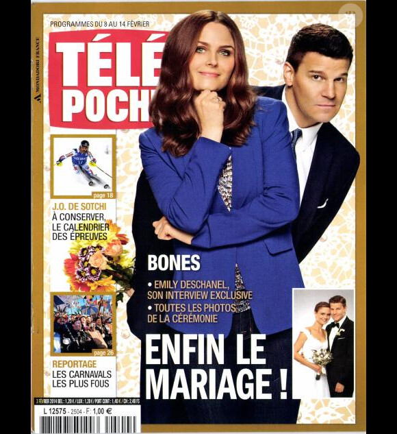 Magazine Télé Poche du 8 au 14 février 2014.