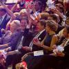 La princesse Beatrix, le premier ministre Mark Rutte, le roi Willem-Alexander, la reine Maxima et la princesse Laurentien en effervescence. La princesse Beatrix des Pays-Bas recevait le 1er février 2014 au Ahoy de Rotterdam, en présence de son héritier le roi Willem-Alexander et de la reine Maxima ainsi que de l'ensemble de la famille royale, un vibrant hommage en marque de gratitude pour ses 33 ans de règne, de 1980 à son abdication le 30 avril 2013 au profit de son fils Willem-Alexander.