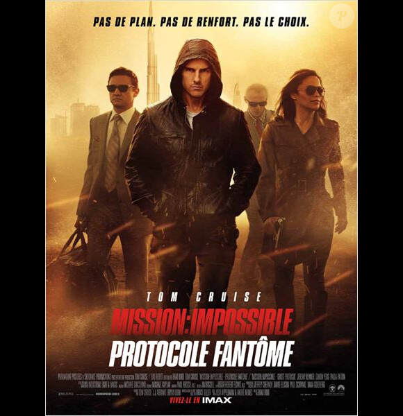 Affiche du film Mission Impossible : Protocole Fantôme.
