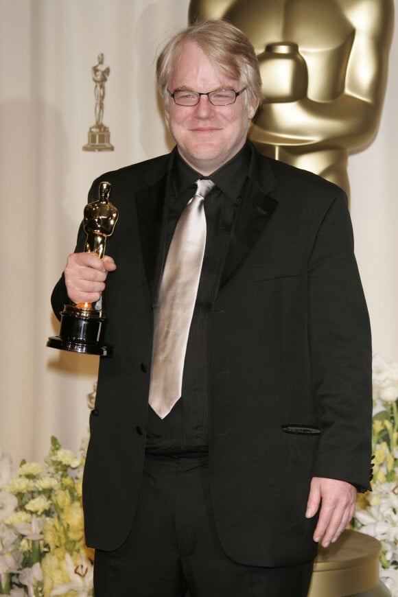Philip Seymour Hoffman lors des Oscars au Kodak Theatre de Los Angeles, le 5 mars 2006
