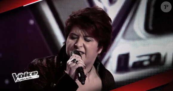 Carine, en 2012 dans The Voice