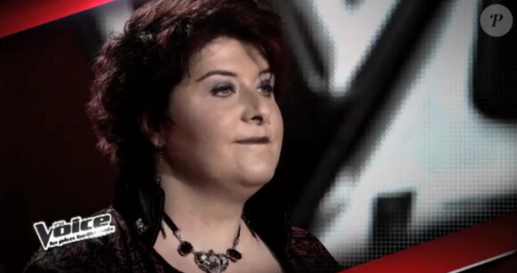 Carine, en 2012 dans The Voice