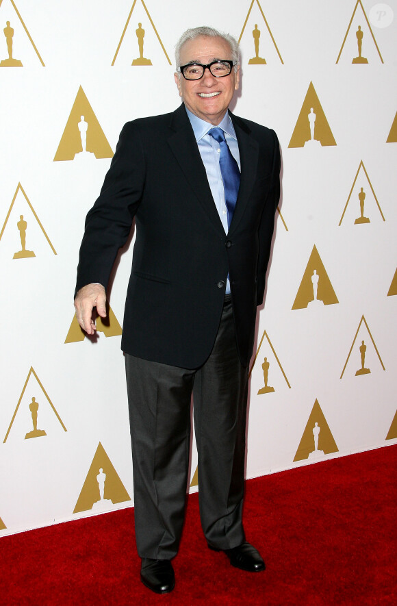 Martin Scorsese lors du déjeuner des nommés aux Oscars 2014, Beverly Hilton Hotel, Los Angeles, le 10 février 2014.