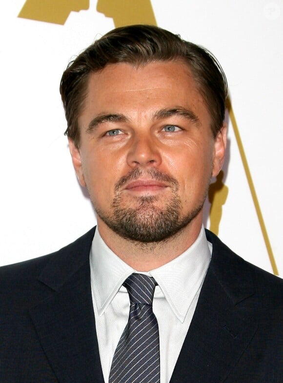 Leonardo DiCaprio lors du déjeuner des nommés aux Oscars 2014, Beverly Hilton Hotel, Los Angeles, le 10 février 2014.