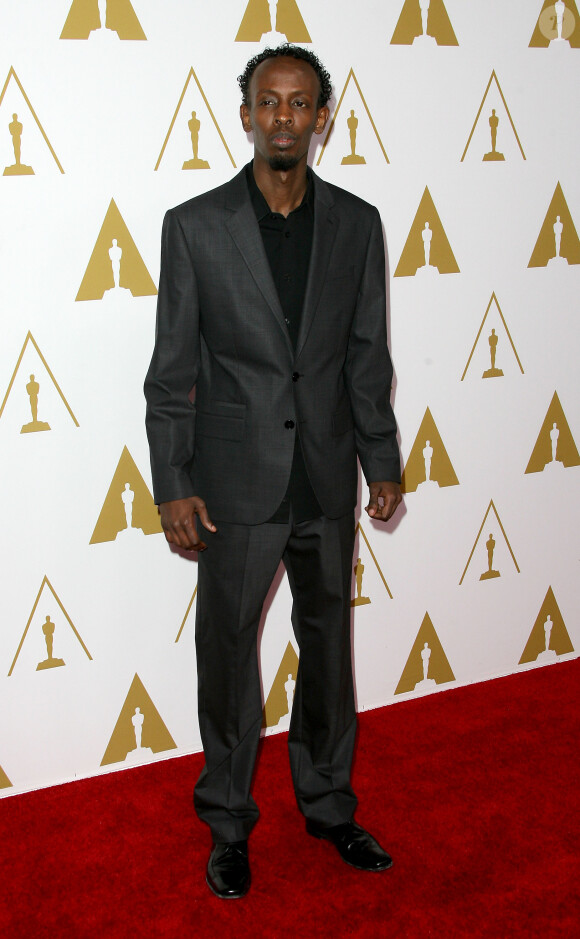Barkhad Abdi lors du déjeuner des nommés aux Oscars 2014, Beverly Hilton Hotel, Los Angeles, le 10 février 2014.