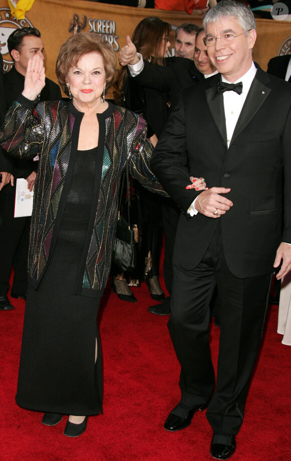 Shirley Temple et son fils aux SAG Awards à Los Angeles le 29 janvier 2006.
