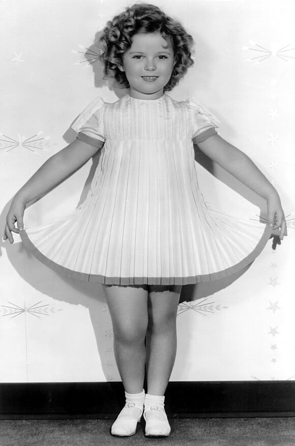Shirley Temple dans les années 30.