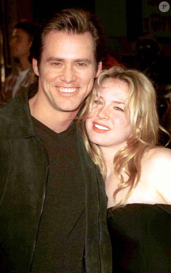 Jim Carrey et Renée Zellweger en 1999