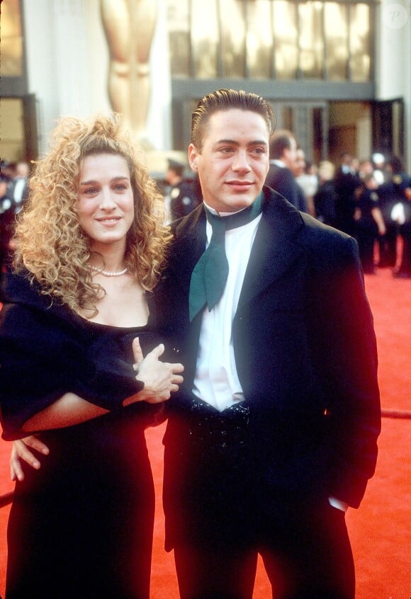 Sarah Jessica Parker et Robert Downey Jr à Los Angeles en 1989.