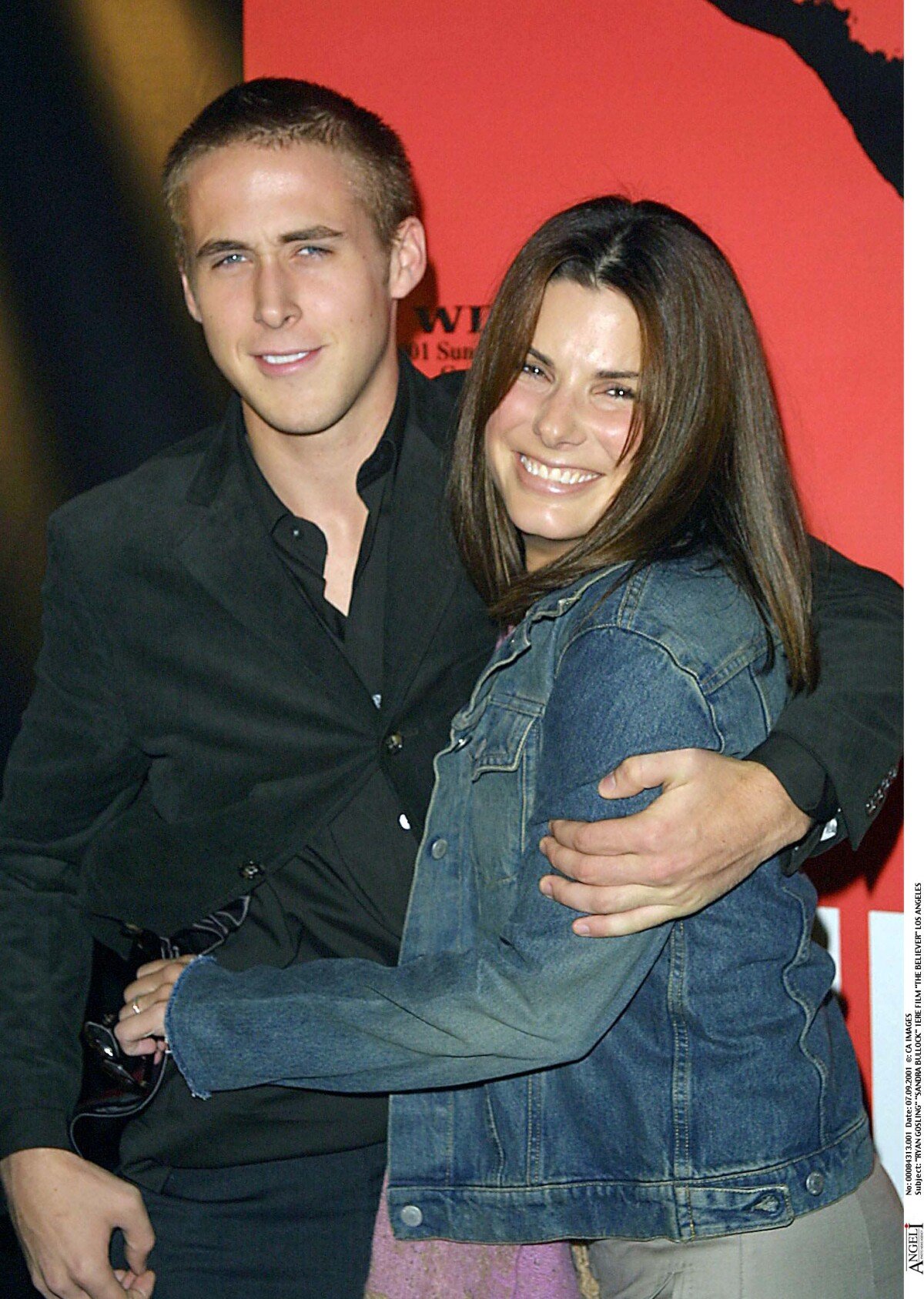 Photo : Ryan Gosling Et Sandra Bullock Le 7 Septembre 2001. - Purepeople