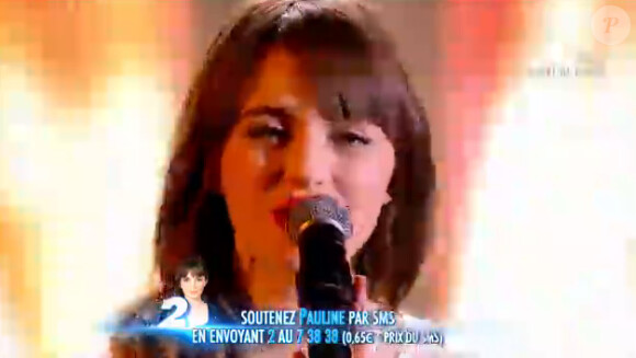 Pauline chante Ain't No Sunshine de Bill Withers lors des quarts de finale de la "Nouvelle Star 2014", le 6 février 2014.
 