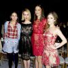 Olivia Palermo, Sarah Paulson, Katie Holmes, Anna Kendrick assistent au défilé Marchesa, le 12 février 2014 à New York dans le cadre de la Fashion Week