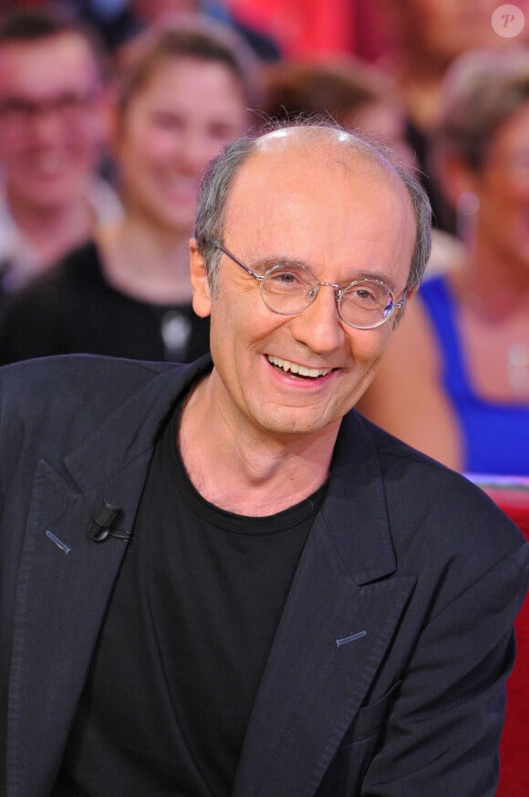 Philippe Geluck à "Vivement Dimanche" à Paris le 5 décembre 2012.