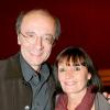 Exclusif - Philippe Geluck et sa femme Dany à Paris le 8 octobre 2006.
