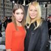 Adèle Exarchopoulos et Gwyneth Paltrow lors du défilé Hugo Boss Women à New York, le 12 février 2014.