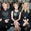 Diane Kruger, Reese Witherspoon et Gwyneth Paltrow lors du défilé Hugo Boss Women à New York, le 12 février 2014.