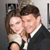 Emily Deschanel et David Boreanaz en avril 2010 à Hollywood