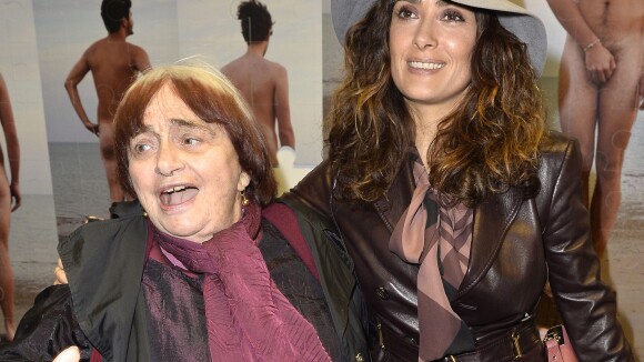 Salma Hayek rend hommage à l'artiste Agnès Varda