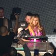 Paris Hilton, lors de sa soirée d'anniversaire au Greystone Manor à Los Angeles. Le 15 février 2014.