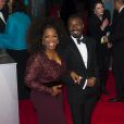 Oprah Winfrey et David Oyelowo lors de la cérémonie des BAFTA à Londres le 16 février 2014