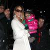 Mariah Carey et sa fille Monroe Cannon à Aspen, dans le Colorado, le 20 décembre 2013.