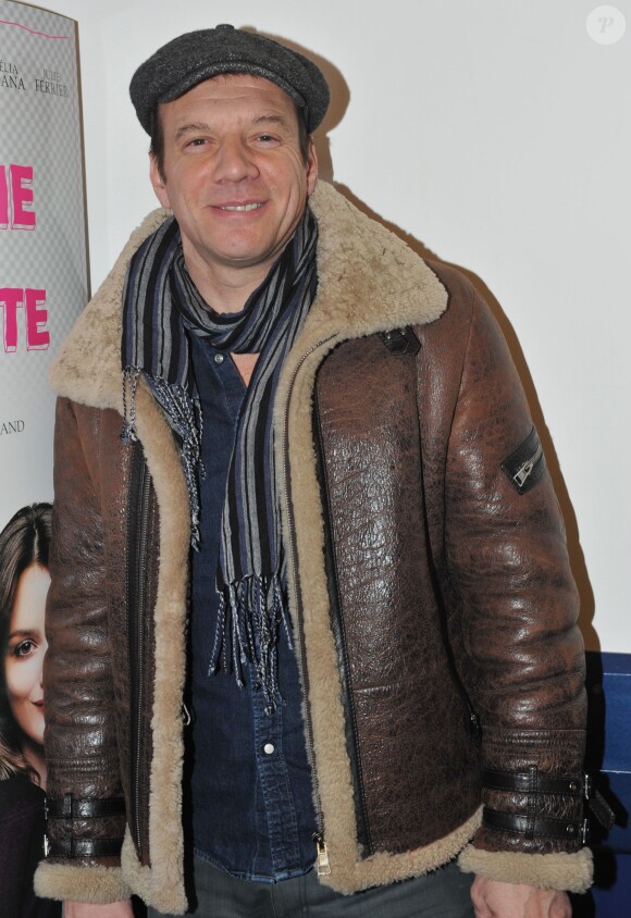 Samuel Le Bihan lors de l'avant-première de "La stratégie de la poussette" à Paris le 18 décembre 2012.