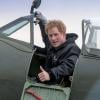 Le prince Harry a pu s'installer dans le cockpit d'un Spitfire à l'Académie de vol Boultbee à Goodwood le 16 février 2014