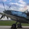 Le prince Harry a pu démarrer un Spitfire à l'Académie de vol Boultbee à Goodwood le 16 février 2014