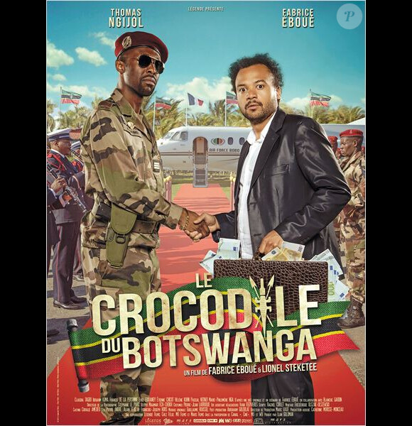 Affiche du film Le Crocodile du Botswanga