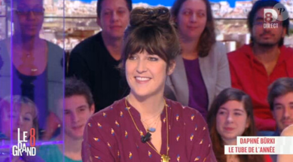 Daphné Bürki dans "Le Grand 8" sur D8, mercredi 19 février 2014.