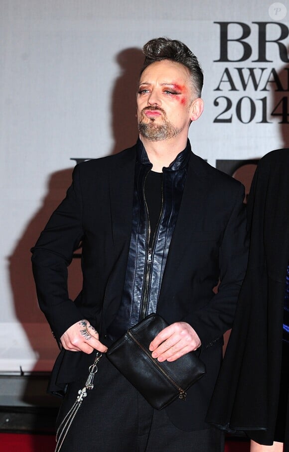Le chanteur anglais Boy George aux Brit Awards 2014 à Londres, le 19 février 2014.