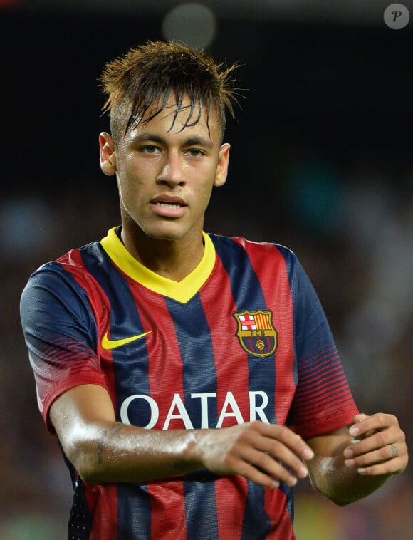 Neymar à Barcelone le 2 août 2013.