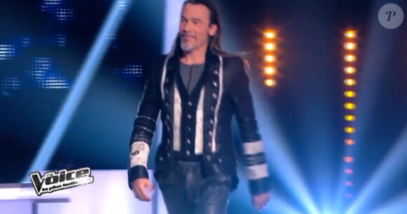 Florent Pagny dans The Voice 3, le samedi 22 février 2014 sur TF1