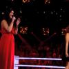 Battle de Marina d'Amico et Claudia Costa dans The Voice 3, le samedi 22 février 2014 sur TF1