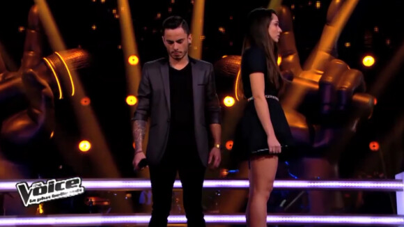 The Voice 3 - Garou ému aux larmes par la battle de Maximilien et Noémie !