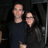 Exclusif - Courteney Cox et son petit ami Johnny McDaid lors de la soirée "Kusewara Red Carpet" à Los Angeles, le 22 février 2014.
