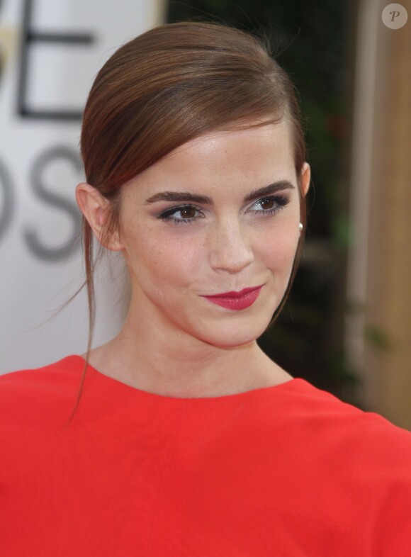 Emma Watson à Beverly Hills, le 12 janvier 2014.