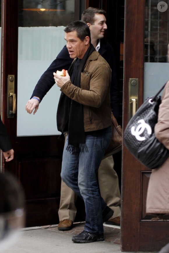 Josh Brolin à New York le 11 janvier 2013.