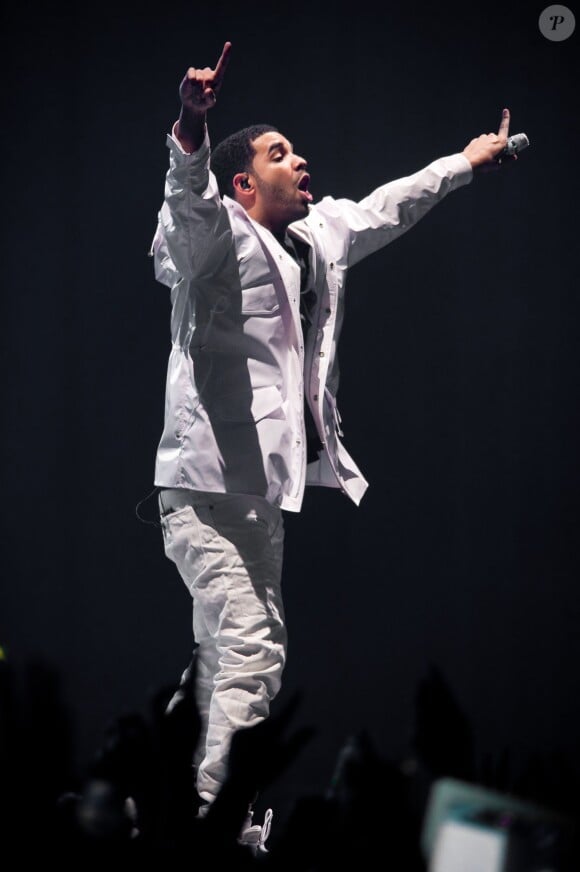 Drake en concert à Bercy, le 24 février 2014.