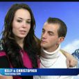 Kelly quitte l'émission sur W9 le jeudi 15 mars 2012 dans Les Ch'tis font du ski
