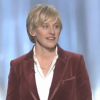Ellen DeGeneres lors de son monologue pendant la cérémonie des Oscars 2007.