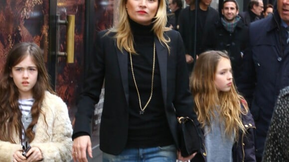 Kate Moss : Maman chic à Paris, inséparable de sa fille Lila Grace