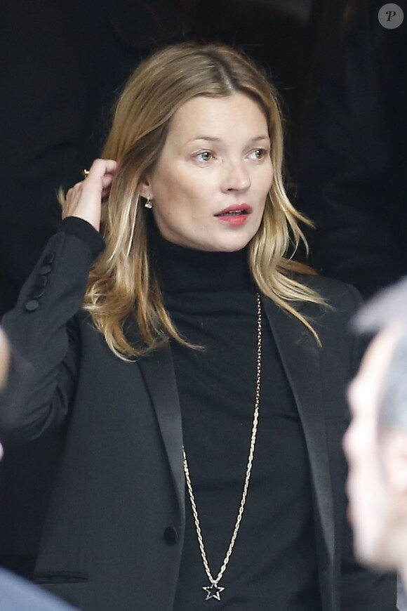 Kate Moss à Paris, le 1er mars 2014.