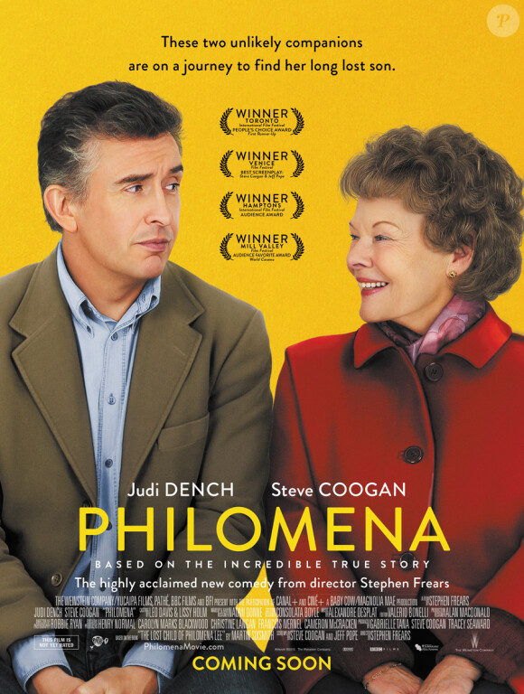 Philomena, nommé à l'Oscar du meilleur film.