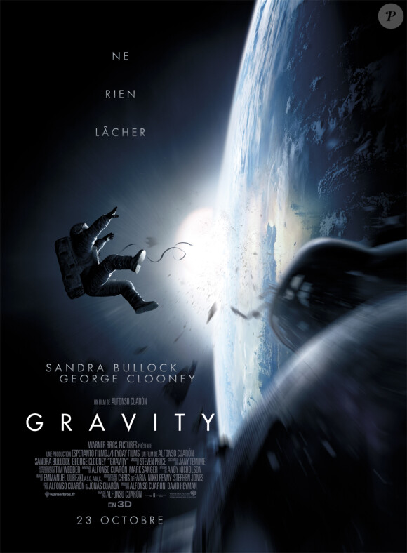 Gravity, nommé à l'Oscar du meilleur film.