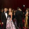 John Legend et Chrissy Teigen à la 86e cérémonie des Oscars, à Los Angeles le 2 mars 2014.