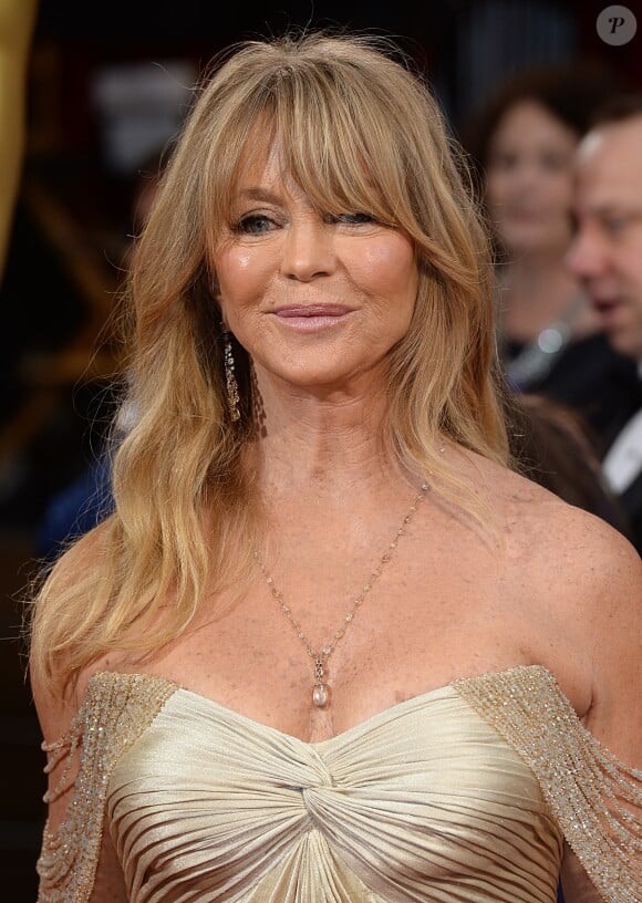 Goldie Hawn à la 86e cérémonie des Oscars, à Los Angeles le 2 mars 2014.