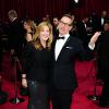 Paul Feig et son épouse Laurie à la 86e cérémonie des Oscars, à Los Angeles le 2 mars 2014.