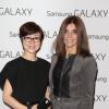 Exclusif -  Lee Young Hee et Carine Roitfeld - Déjeuner Samsung X Carine Roitfeld, (déjeuner avec comme thème technologie et monde de la mode), à Paris le 1 mars 2014 -